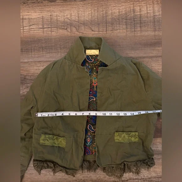 Princess Vera Wang Olive Green Blazer - Picture 7 of 7